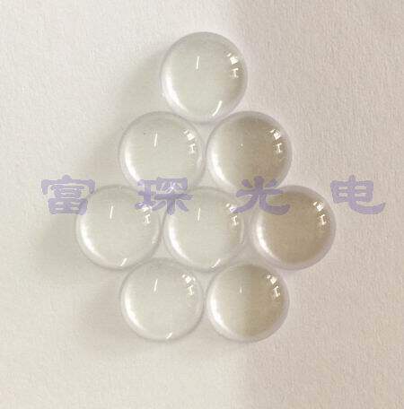 Magnesium Fluoride Plano-Convex Lens D8 7mm F=11mm