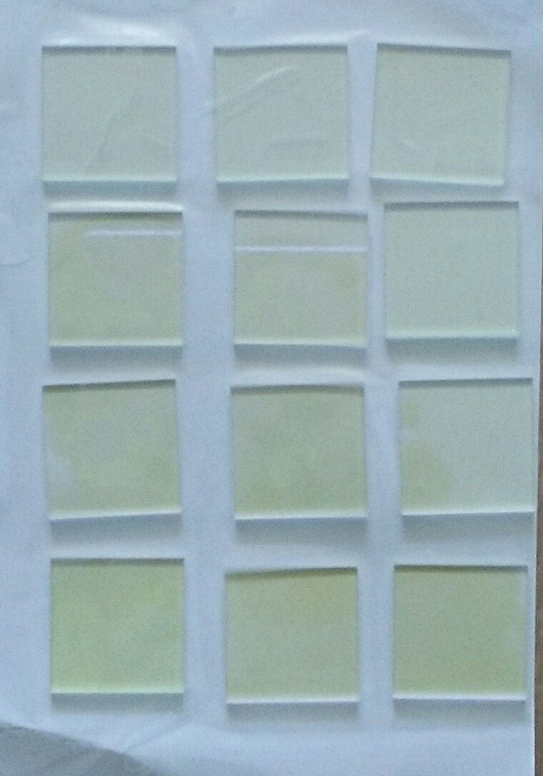 Band stop filter 800-950nm 24*24*2mm