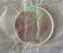 Corner wedge D=25mm α=9 0344° double-sided AR@400-700nm