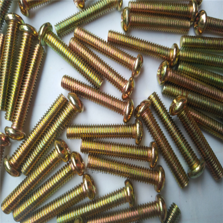 Semi-head cross machine screw meta-machine screw round head screw-head screw M4X12M4X14M4X15 screw M4X12M4X14M4X15