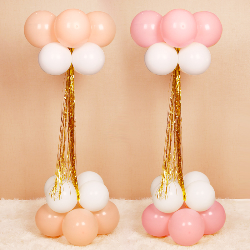 Macarons Color Balloon Post Birthday Decoration Hotel Doorway Wedding Wedding Decorated Balloon Upright