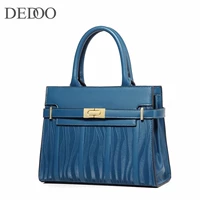 173 полосатый синий с шелковым шарфом