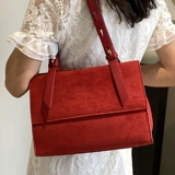 Красная сумка через плечо для матери на день матери для невесты, подарок на день рождения