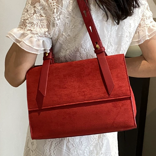 Красная сумка через плечо для матери на день матери для невесты, подарок на день рождения