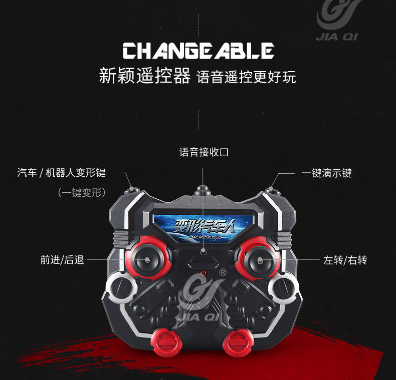 Đồ chơi biến hình Jiaqi nâng cấp Red Flame Optimus Prime Container Car with Car Robot Model Boy - Gundam / Mech Model / Robot / Transformers mô hình gundam build divers