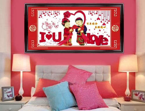 Свадебная вышивка Cross Stitch 2021 Новая спальня в гостиной -праздничная вековая комбинация, навсегда, вышивка ручной работы ручной работы