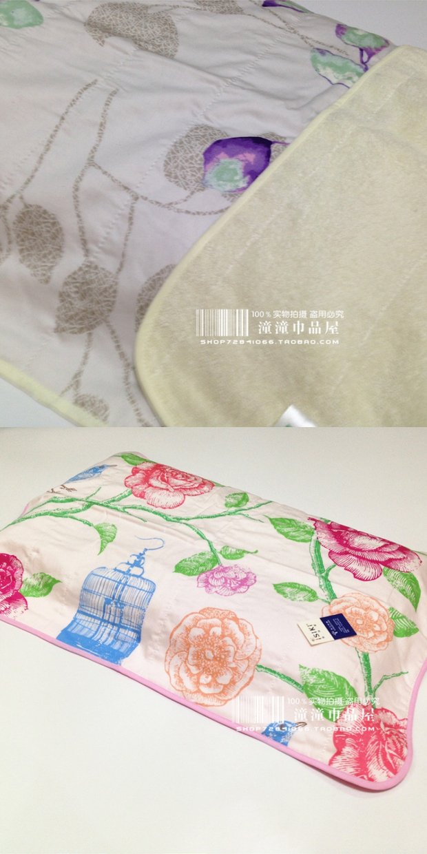 Những câu thơ vàng, thơ, vải cotton, gối bông tổng hợp, viền, SK9282 mới 66X44 - Khăn gối áo gối lụa