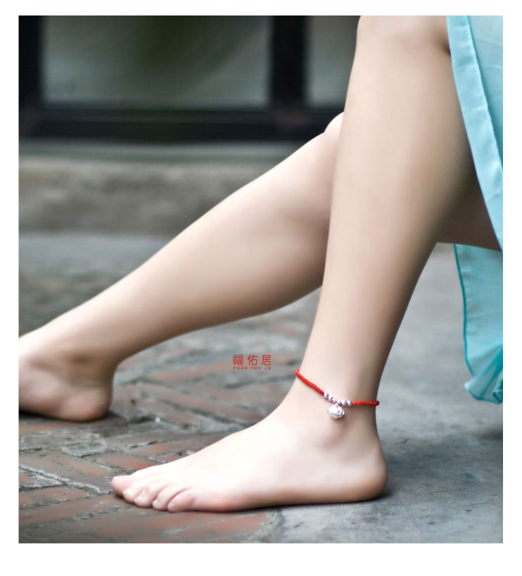 Chaine de cheville Femme en Argenterie - Ref 3103815 Image 11