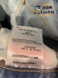 Lee Весенние летние синие цветные джинсы, 2021 года, высокая талия
