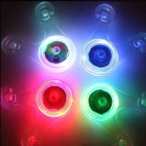 Bicycle cushion taillight Night riding light Frog light Warning light Hot Wheels flash small hanging light Silicone light Colorful light