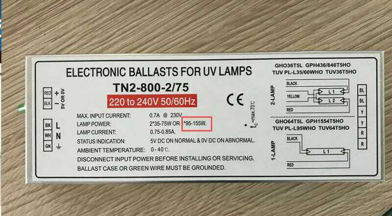 Hanoi GPH1149T5L 120w American Hanoi GPH1149T5L 120w