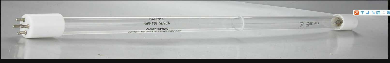 美国海诺威紫外线灯GPH1554T5L 150W