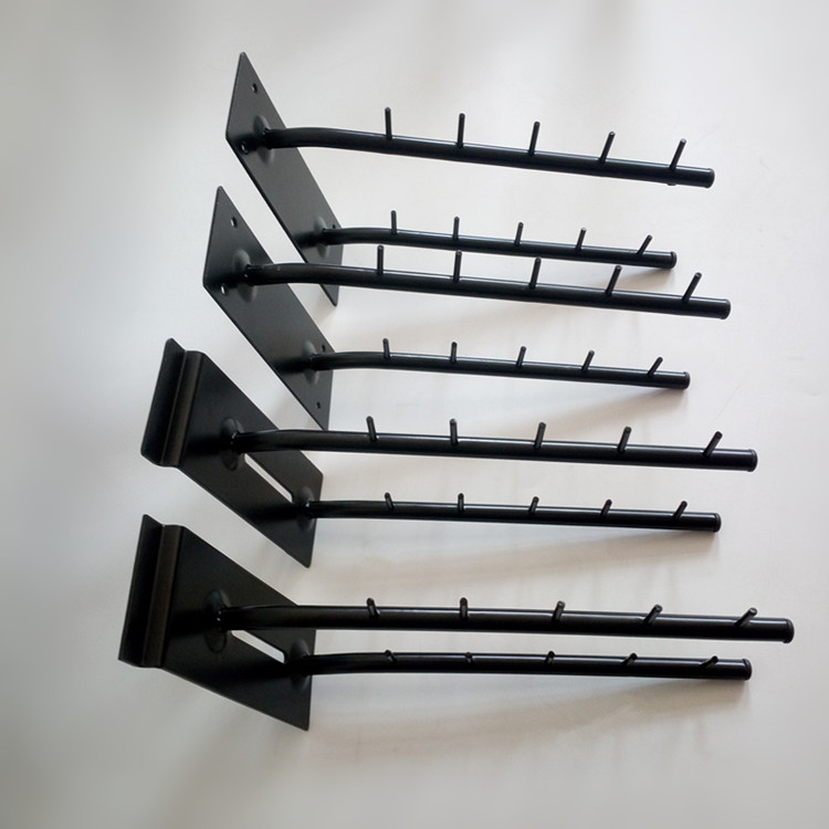 Bamboo flute rack flat display rack two-tier flute rack hole flute wall hanging slot plate hook mesh hook musical instrument accessories