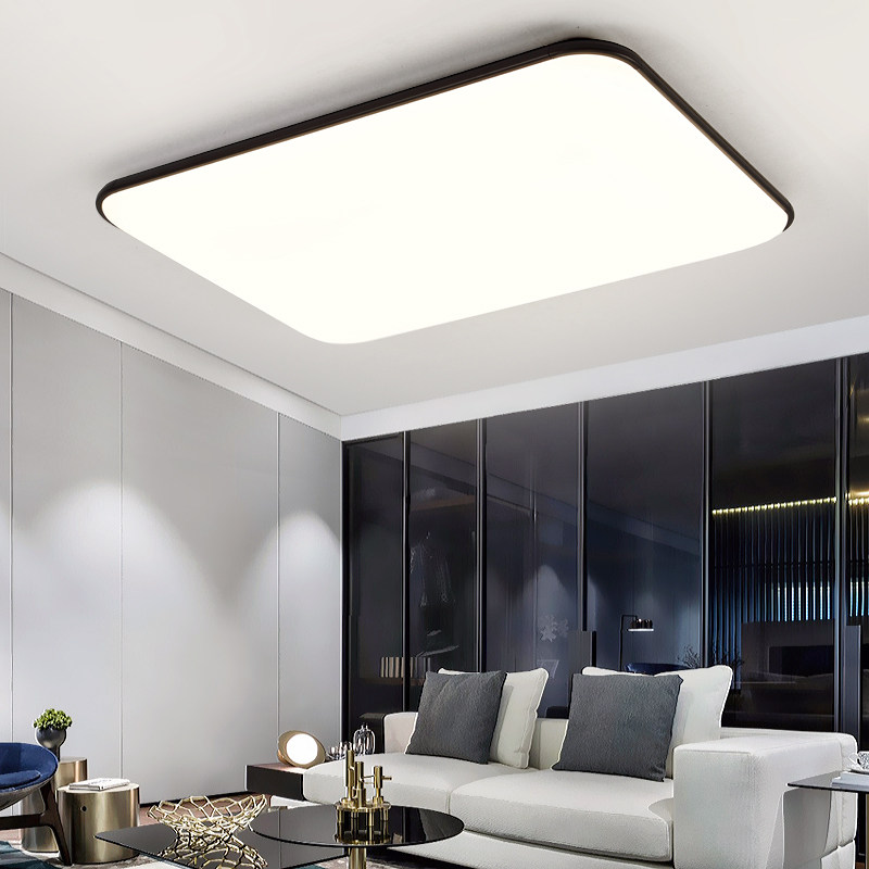 LED ceiling lamp ultra-thin atmospheric rectangular living room lamp modern minimalist dining room balcony lamp room bedroom lamp
