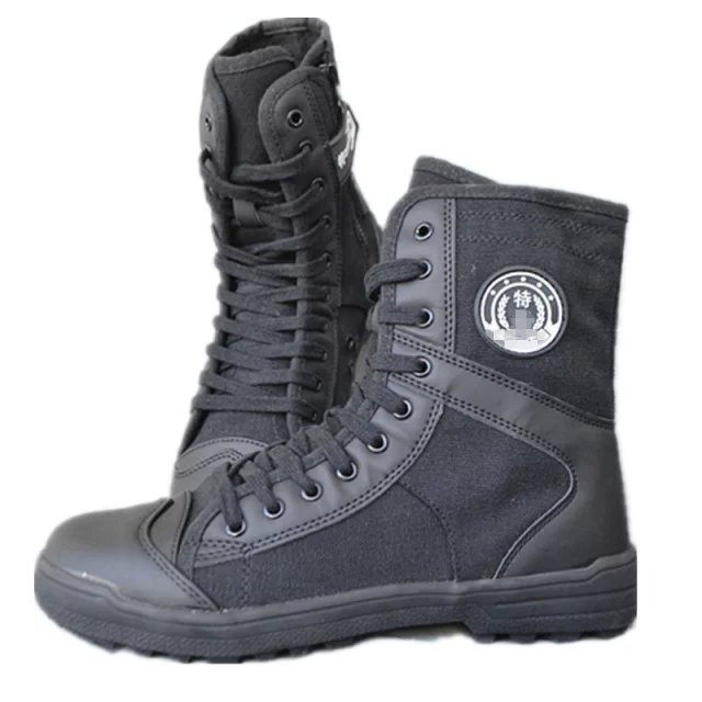 Bottes militaires en toile - Ref 1401130 Image 13