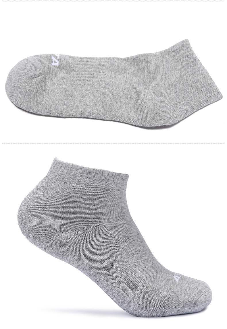 Anta vớ thể thao nam 2019 hè mới trang web chính thức vớ thoáng khí thoải mái thấm mồ hôi cotton vớ vớ ngắn thuyền - Vớ thể thao vớ da