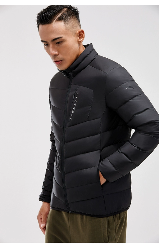 Anta down jacket nam 2018 mùa đông mới chính hãng cộng với nhung dày cổ áo ấm cổ áo thể thao