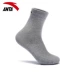 Vớ thể thao Anta vớ nam 2019 mùa xuân mới vớ ống phẳng thoáng khí thấm mồ hôi cotton vớ bóng rổ chạy vớ tất nam hàng hiệu Vớ thể thao
