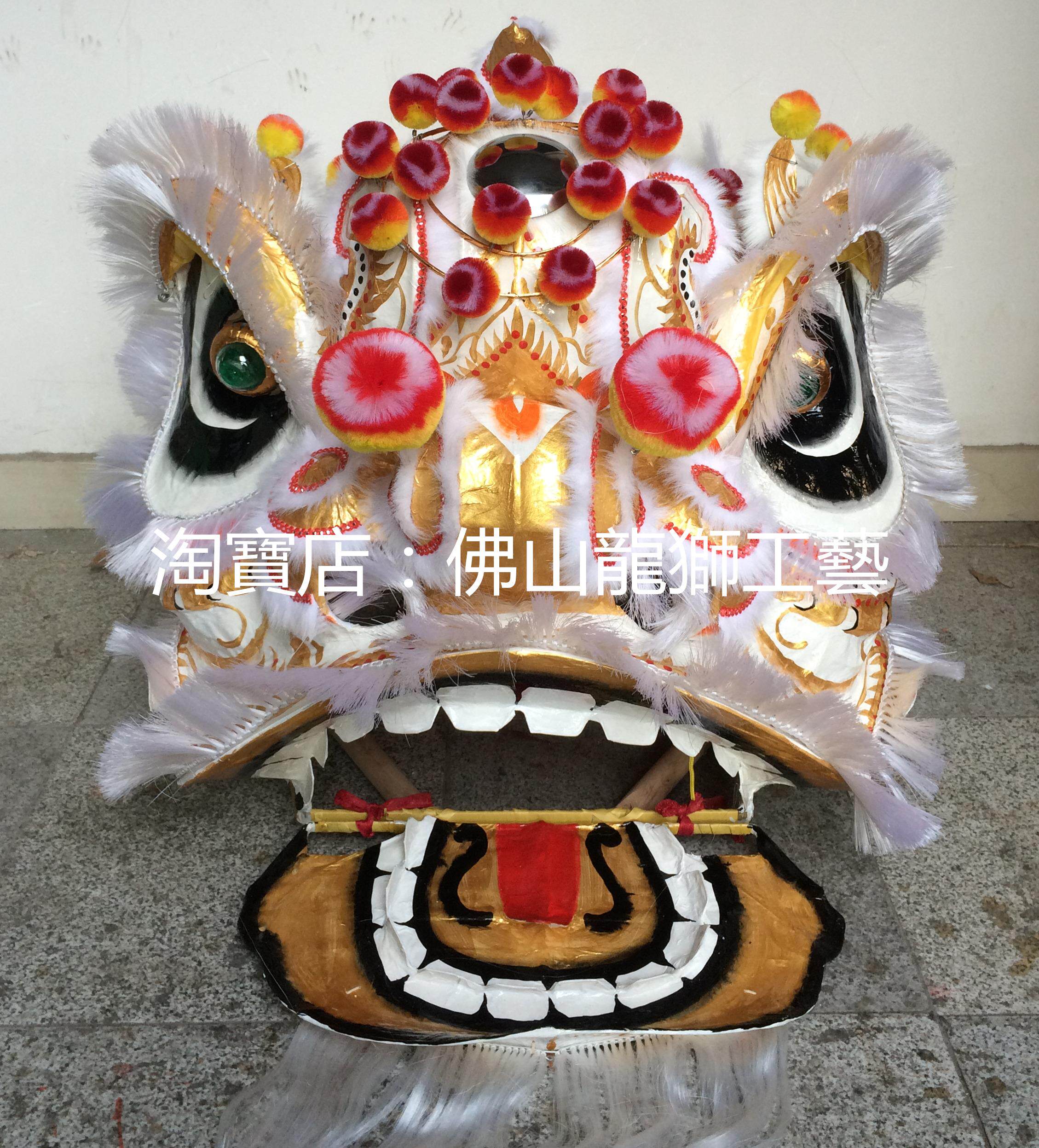 Foshan Traditional Single Blush Toothbrush Su Traditional Pattern Yellow Fly the lion's head set) The Lion King Craft) Autumn Color) Non-suicide