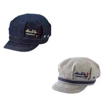 Super special price Japanese mikihousedb black bear made in China anti-UV peaked cap 61-9101-970