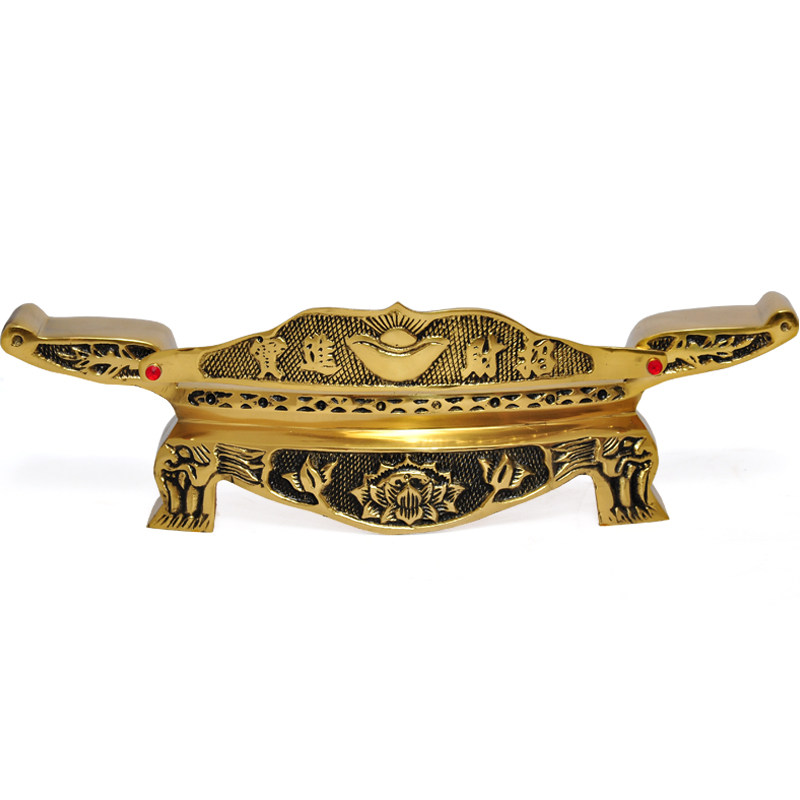 The Caiyuan Treasure Gong Desk Home for the Buddha Bronze Wine Glass of St. Wine Cup Base Buddha Table Toast Teacup Cup for the Terrace Pendulum