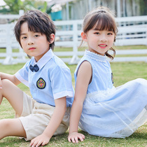 61 Childrens Festival Class Dress Dress Performance Suit Graduation Photos Kindergarten Garden Clothes Summer Clothes Elementary School Uniforms Performance Out of clothes
