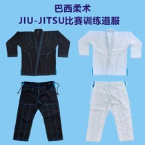 Brazilian jumpsuit suit children adult male and female black white professional bajudo BJJ gi training suit customised