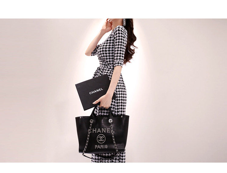 Thời trang nữ bầu không khí khí chất váy 2019 phụ nữ mới cơ thể giảm béo houndstooth váy nữ mùa hè - Váy eo cao váy body