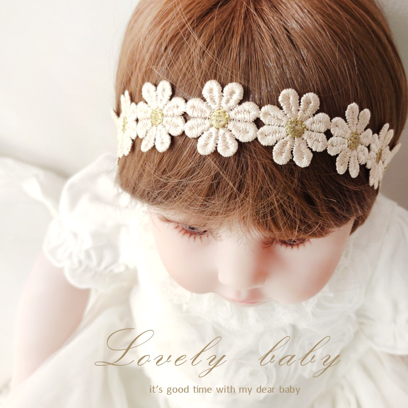 Lovely baby hair with super fair princess headdress baby baby birthday foam hair hair halo