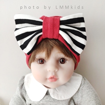 Baby hat spring and autumn cotton infant fontanelle cap cute bow Indian hat Super Cute Baby Baby Baby hat