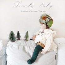 Baby fontanelle hair with big flowers baby headdress cute super cute princess hair accessories infants and young children 100 days old foreign gas