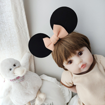 Korean cartoon men and women baby headgear cute three-dimensional Mickey baby hair belt baby super cute shape birth Sun