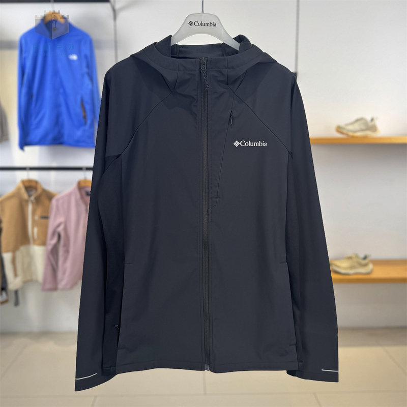 26 New Autumn and Winter Models of Columbia Men's Outdoor Water-Repellent and Windproof Elastic Hooded Soft Shell Jacket We9573 26 New Autumn and Winter Models of Columbia Men's Outdoor Water-Repellent and Windproof Elastic Hooded Soft Shell Jacket We9573