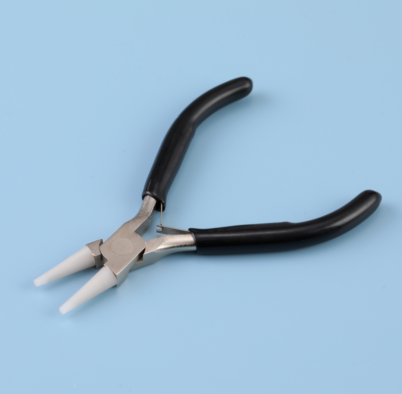 MOLYHOLD nylon head pliers plastic head pliers round nose pliers manual DIY winding tool does not hurt the line medium hardness