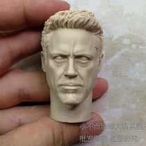 1 6 White mold iron man head sculpture Donnie Tony is currently the most similar third-party head sculpture with tough lines
