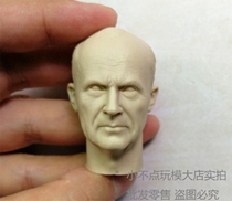 1 6 dunniz white mold head engraving German Navy Field Marshal World War II Soldiers Accessories