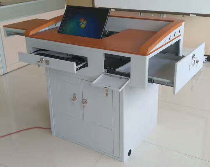 Hebei Hebei Hengxin Xinxinli HX - 1100P Multimedia Video Classroom Teaching Steel Radio Operating Station Table