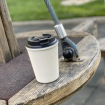 Japan imported rivers sleek coffee cup take-out cup hipster sealed portable anti-hot accompanying Cup