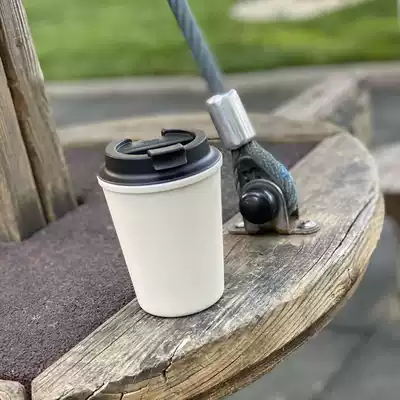 Japan imported rivers sleek coffee cup take-out cup hipster sealed portable anti-hot accompanying Cup