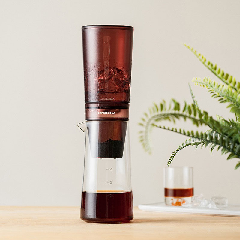 Best-selling CAFEDE KONA ice drip coffee pot home drip filter ice drip pot ice American ice brew cold extraction