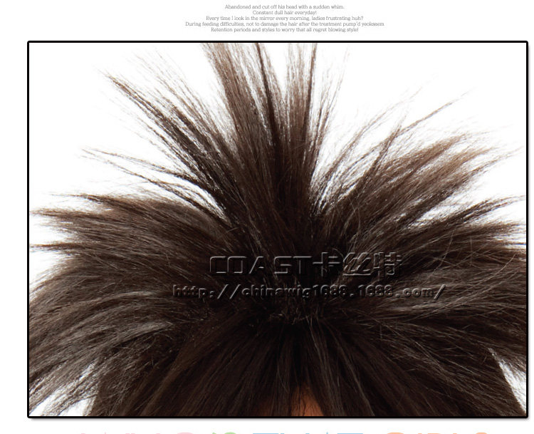 Perruque cheveux courts - Ref 2612733 Image 67