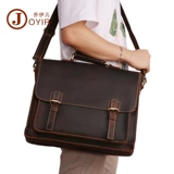 Сумка через плечо, сумка на одно плечо, кожаный ноутбук, из натуральной кожи, 15 дюймов