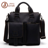 Барсетка, мужская сумка на одно плечо, кожаная ретро сумка через плечо, из натуральной кожи, воловья кожа