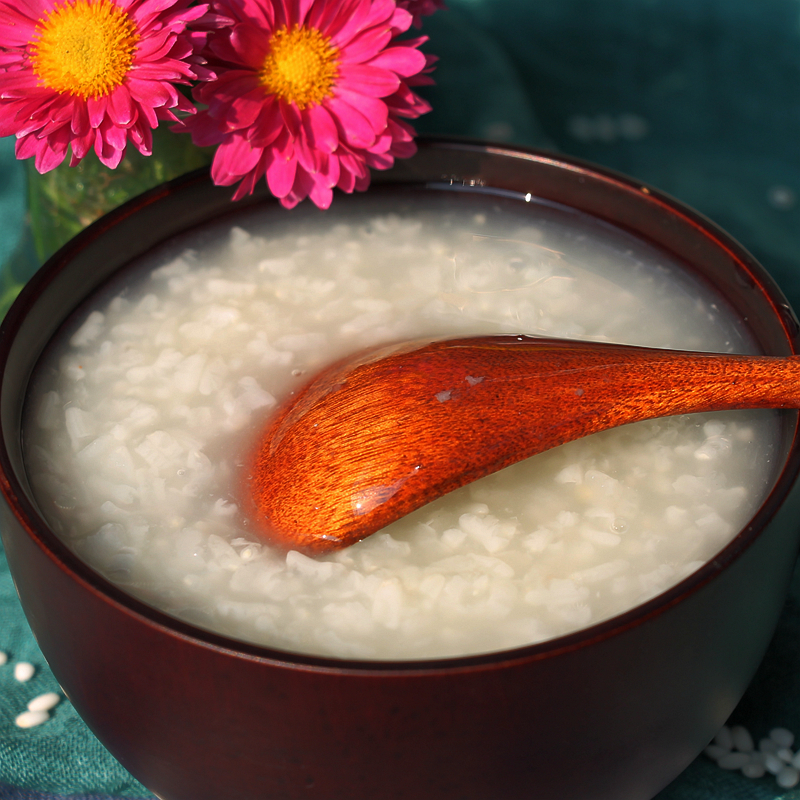 Jiang Rice 250g super sticky glutinous round grain glutinous rice Jiang Rice porridge wine package rice rice white glutinous rice New rice sticky rice bulk