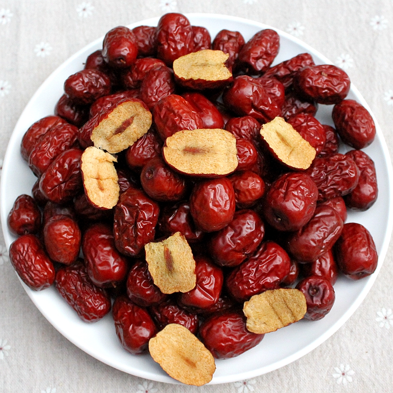 Shoot 3 get 1 small jujube 250g Shandong specialty Golden silk jujube Small jujube bulk jujube dried jujube meat thick core small