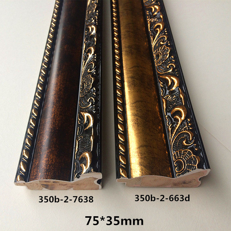 Solid wood line 350b-2 series 54 meters package ps line ice crystal painting line photo studio line photo frame line