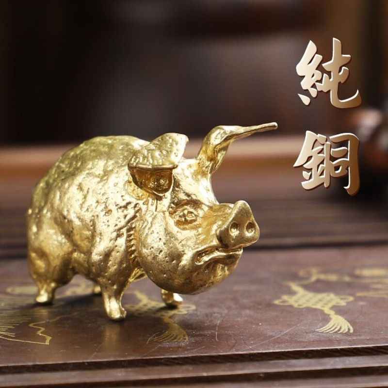 【宇】IB206 正之造 銅製 猪置物 重量4kg AIM オーディオUSBケーブル SHIELDIO 1m PAVA-UA3R010