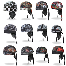 Harley Indian personalized skull scarf head-wrapped cotton gangster American heavy machine quick-drying motorcycle outdoor for men and women