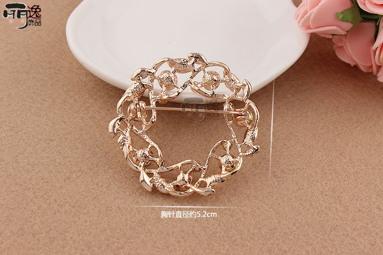 Hàn Quốc Cat Eye Trâm Pin Phụ kiện Retro Phụ nữ Corsage Khăn quàng dễ thương Khăn choàng Khóa Áo len Áo len Khóa cardigan - Trâm cài trang sức cài áo