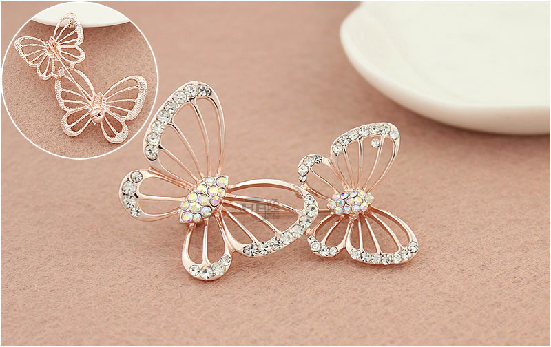 Hàn quốc Brooch Pin Retro Phụ Kiện Phụ Nữ Phần Trên Áo Đàn Bà Dễ Thương Khăn Choàng Khóa Áo Len Phù Hợp Với Trâm Coat Buckle